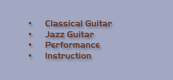 Classical Guitar Jazz Guitar Performance instruction